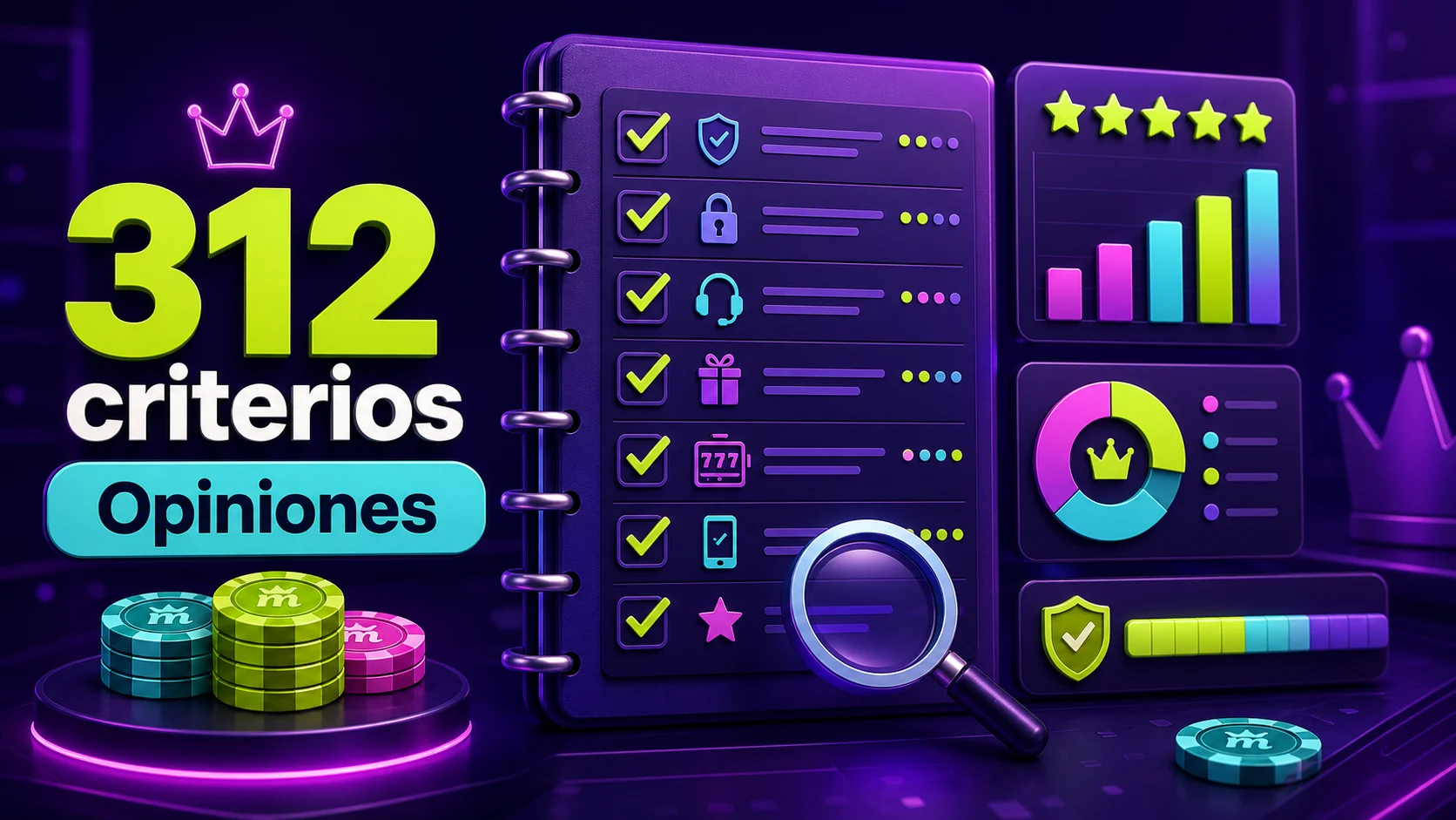 Cuaderno de criterios para valorar Spinmama con checklist y panel de análisis