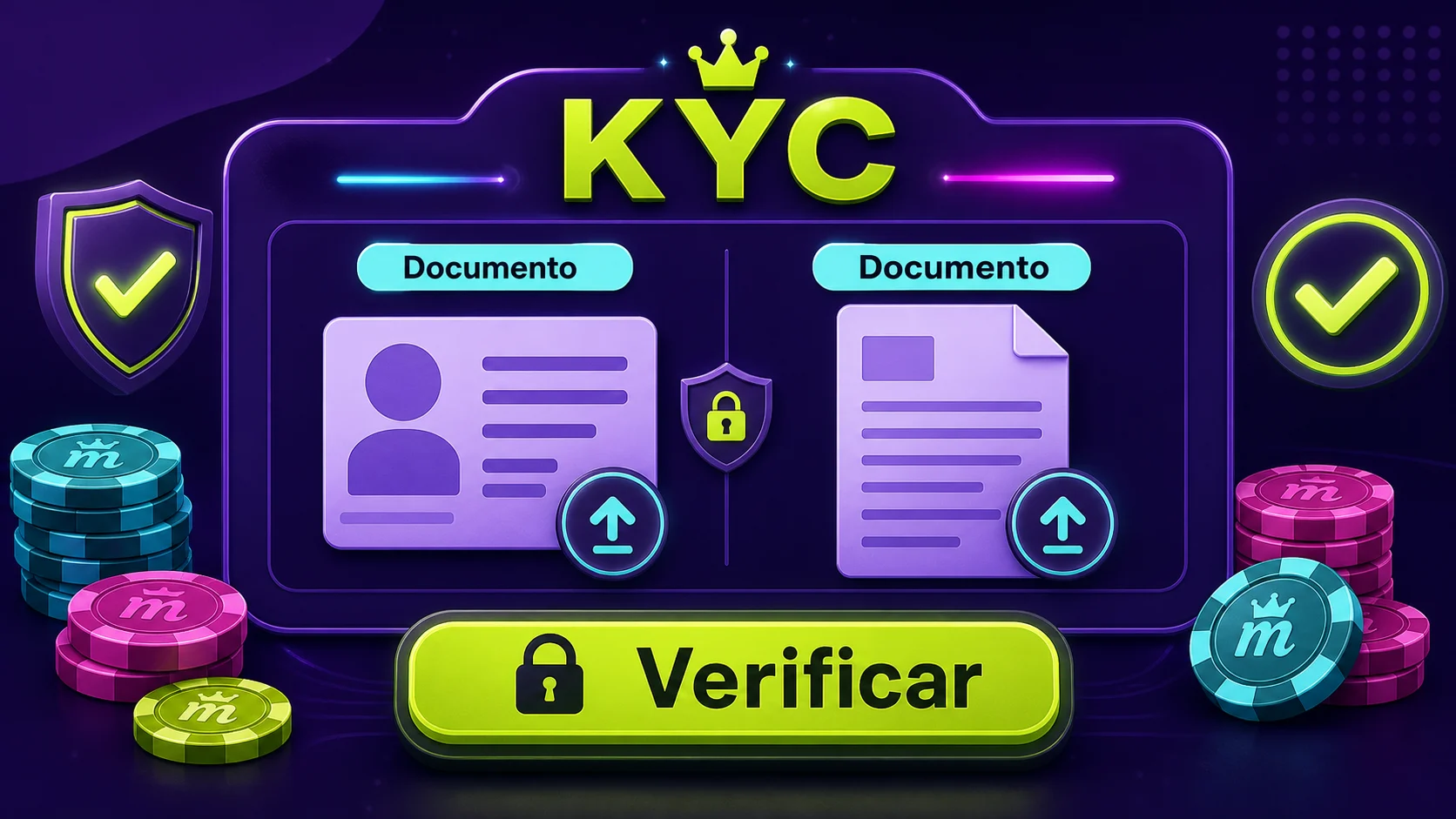 Formulario KYC de Spinmama para subir documentos antes de la primera retirada